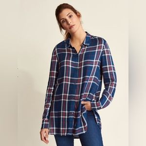 Hatley Alison Tunic - Windowpane size XS new with tags
